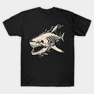 shark skeleton T-Shirt